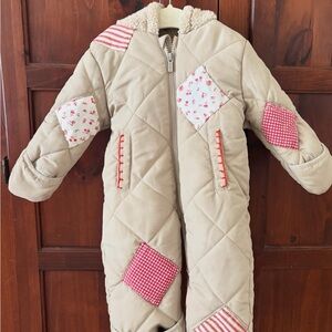 Upcycled Bunting Suit